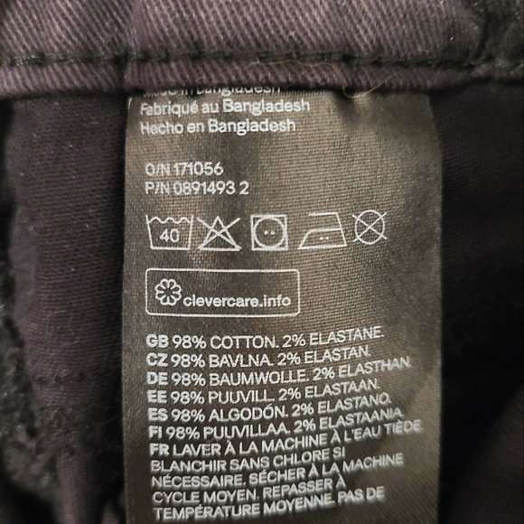 🌟5/$25 H&M Girls Black Pants Size 2T - Picture 5 of 5